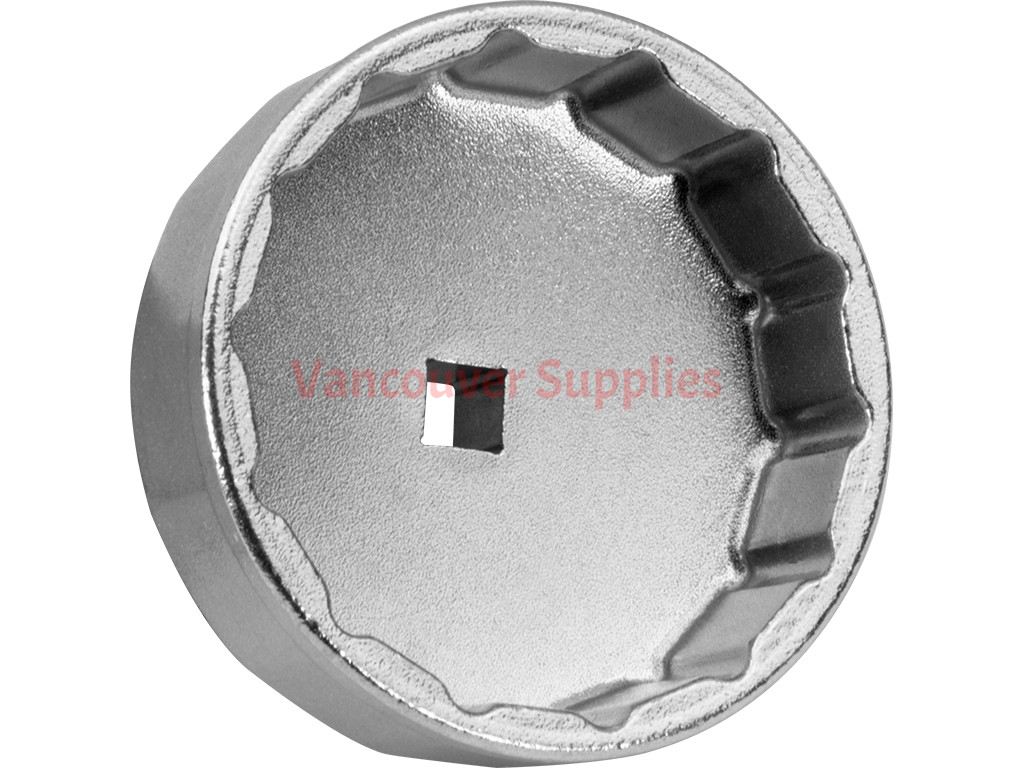 Oil Filter 74.2mm 14 Flutes Wrench Removal Tool for 2.5 Liter